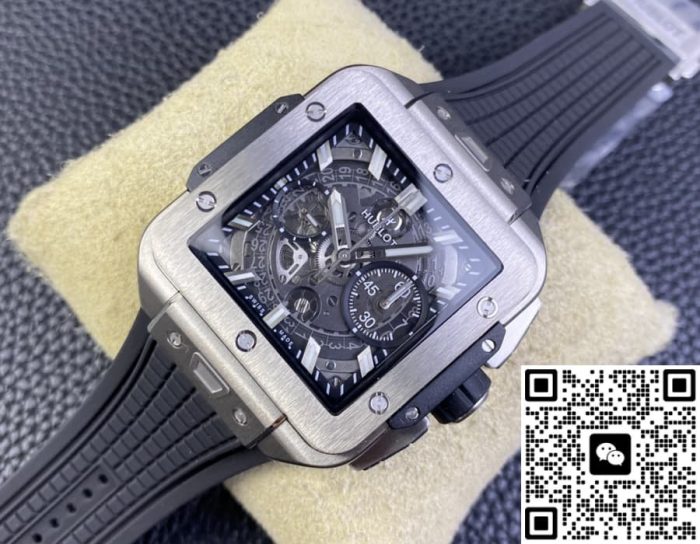 Replica Hublot SQUARE BANG UNICO 821.NX.0170.RX BB Factory Square dial - Image 4