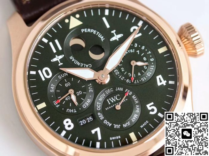 Replica IWC Pilot IW503601 V9 Factory Perpetual calendar - Image 4