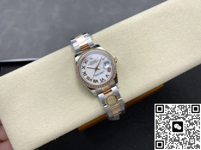 Replica Rolex Datejust m278381rbr-0003 AR Factory Diamond bezel - Image 6