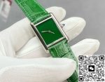 Replica Cartier Tank WSTA0056 F1 Factory Green Dial - Image 5