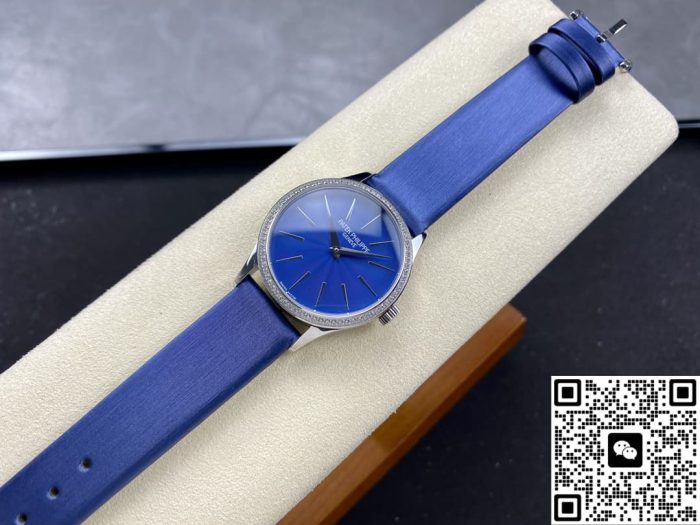 Replica Patek Philippe CALATRAVA 4897G-001 Dark Blue dial - Image 5