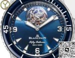 Replica Blancpain Fifty Fathoms 5025-12B40-O52B YS Factory Tourbillon Canvas strap - Image 6