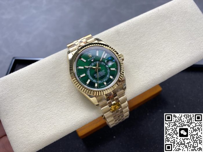 Replica Rolex Sky-Dweller M336938-0008 NOOB Factory Green Dial - Image 5