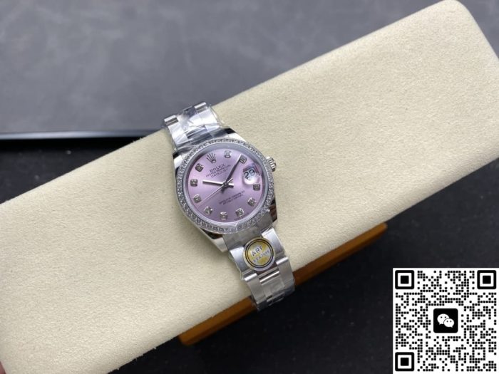 Replica Rolex Datejust m278384rbr-0035 AR Factory Sapphire crystal - Image 5