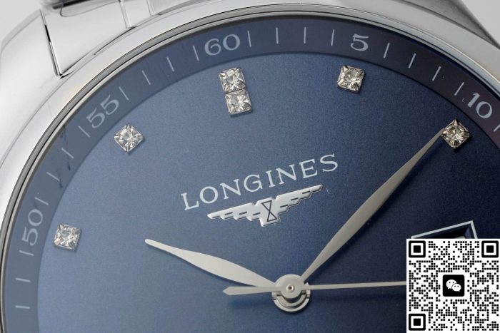 Replica Longines Master Collection L2.893.4.97.6 AF Factory Blue sunburst - Image 6