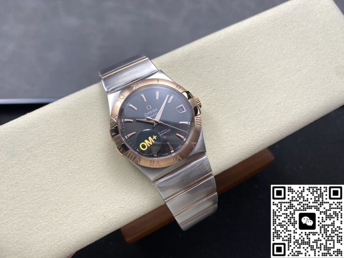 Replica Omega Constellation 123.20.38.21.06.002 OM Factory Sapphire crystal - Image 6