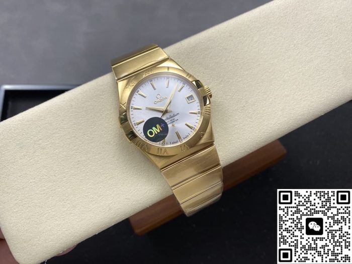 Replica Omega Constellation 123.50.38.21.02.002 OM Factory Folding clasp - Image 6