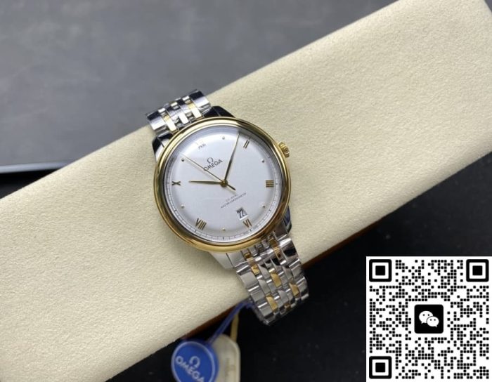 Replica Omega De Ville 424.20.40.20.02.005 N1 Factory Stainless steel strap - Image 17