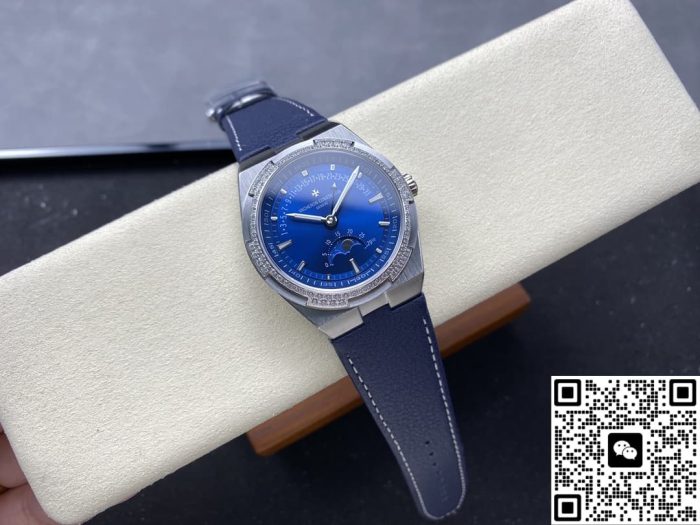 Replica Vacheron Constantin Overseas 4000V-B914 GR Factory Blue dial - Image 4