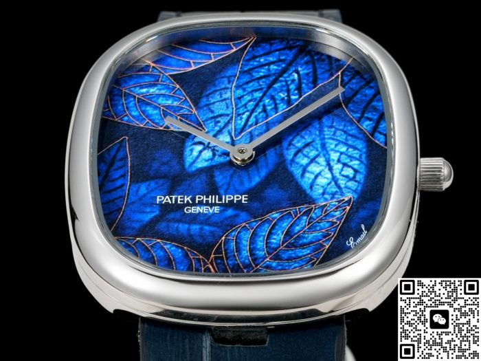 Replica Patek Philippe GOLDEN ELLIPSE 5738-150G-001 TW Factory Blue dial - Image 5