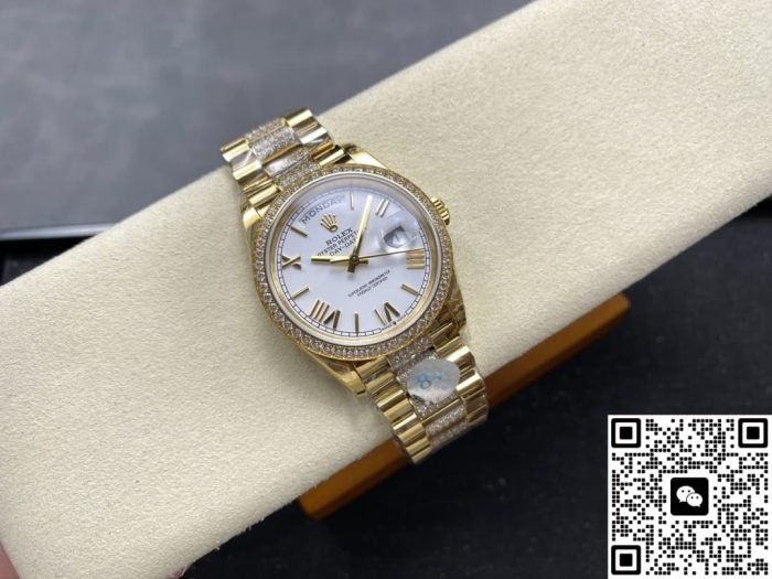 Replica Rolex Day-Date m128348rbr-0065 8+ Factory Big calendar - Image 5