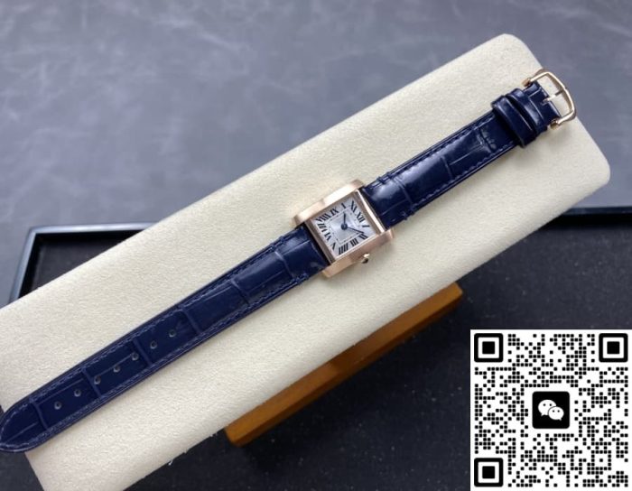 Replica Cartier Tank WGTA0280 8848 Factory Blue strap - Image 5