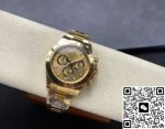 Replica Rolex Cosmograph Daytona m126508-0005 CLEAN Factory Gold strap - Image 17
