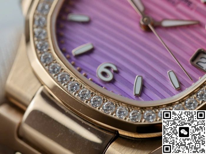 Replica Patek Philippe Nautilus 7010R GR Factory Pink dial - Image 6