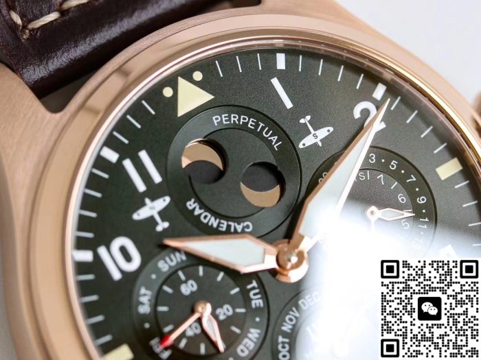 Replica IWC Pilot IW503601 V9 Factory Perpetual calendar - Image 6