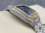 Replica Cartier Santos W2SA0040 AMG Factory Blue Dial - Image 5