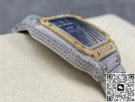 Replica Cartier Santos W2SA0040 AMG Factory Blue Dial - Image 15