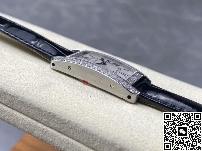 Replica Cartier Tank WB707331 8848 Factory Shiny black strap - Image 5