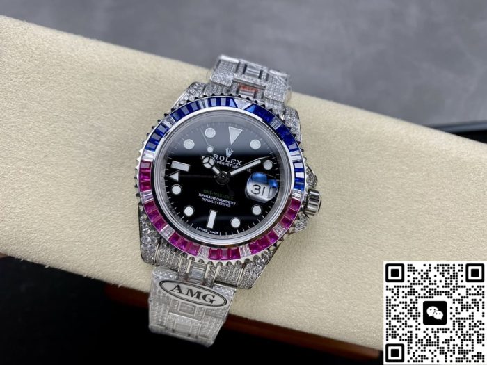 Replica Rolex Greenwich II 116759 SAru-78209 AMG Factory Black Dial - Image 7