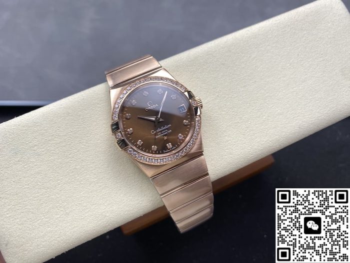 Replica Omega Constellation 123.55.38.21.63.001 OM Factory Date display - Image 7