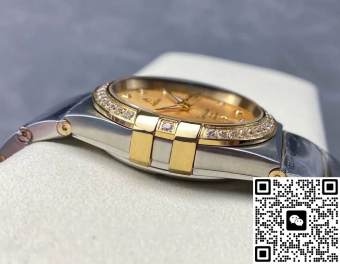 Replica Omega Constellation 123.25.38.21.58.001 M+ Factory Champagne dial - Image 3