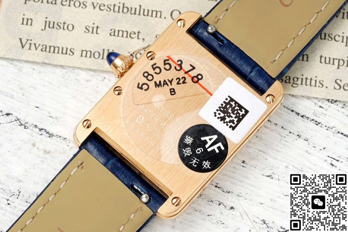 Replica Cartier Tank WGTA0058 AF Factory Mineral crystal - Image 7