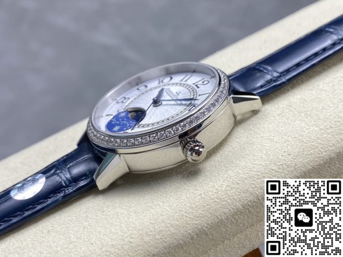 Replica Jaeger-LeCoultre Rendez-Vous 357843J OMF Factory Blue strap - Image 6
