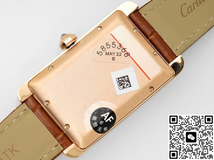Replica Cartier Tank WJTA0030 AF Factory Diamond bezel - Image 6
