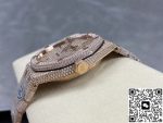 Replica Audemars Piguet Royal Oak 15400OR.022 AMG Factory Diamond Strap - Image 7