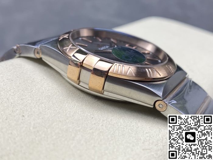 Replica Omega Constellation 123.20.38.21.06.002 OM Factory Sapphire crystal - Image 4