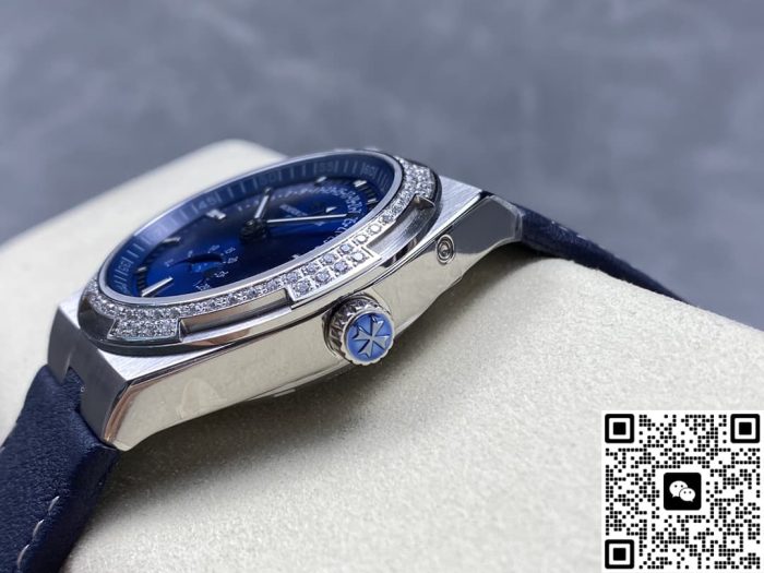 Replica Vacheron Constantin Overseas 4000V-B914 GR Factory Blue dial - Image 6