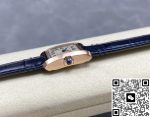 Replica Cartier Tank WGTA0280 8848 Factory Blue strap - Image 8