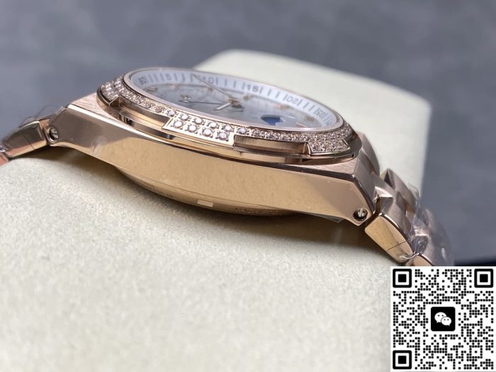 Replica Vacheron Constantin Overseas 4000V-B922 GR Factory White dial - Image 6