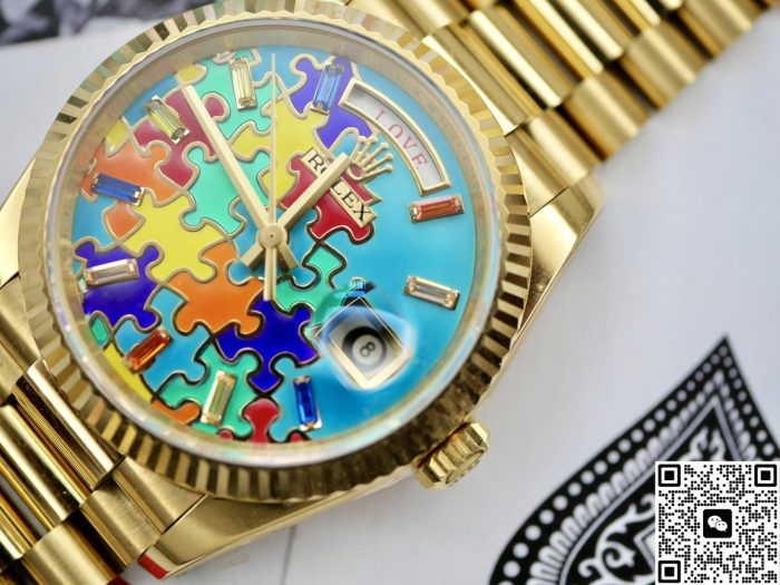 Replica Rolex Day-Date m128238-0106 QH Factory Jigsaw pattern - Image 7