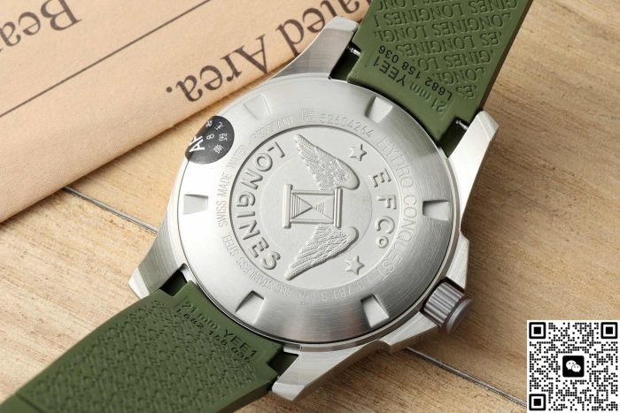 Replica Longines Concas L3.781.4.06.9 AF Factory Double folding clasp - Image 6