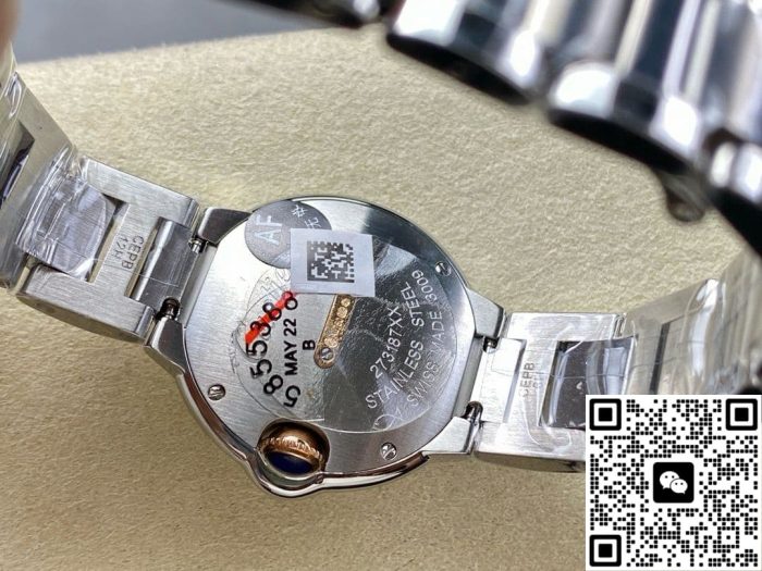 Replica Cartier Blue Balloon WE902079 AF Factory Silver dial - Image 9