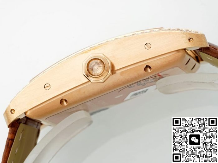 Replica Cartier Tank WJTA0030 AF Factory Diamond bezel - Image 8
