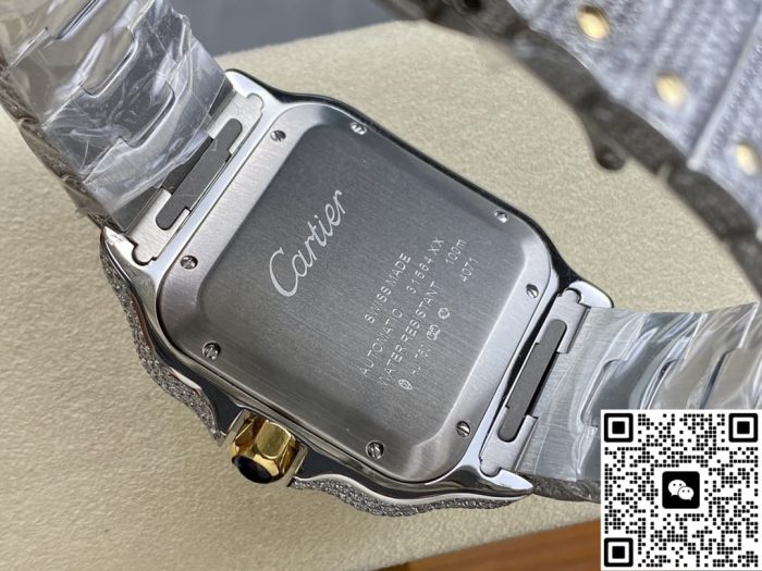 Replica Cartier Santos W2SA0040 AMG Factory Blue Dial - Image 20