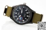 Replica IWC Pilot IW324705 ZF Factory Green strap - Image 9