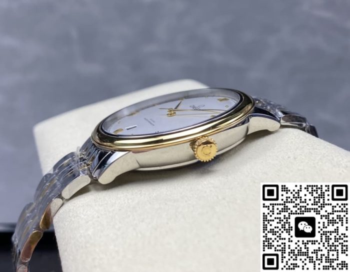Replica Omega De Ville 424.20.40.20.02.005 N1 Factory Stainless steel strap - Image 7