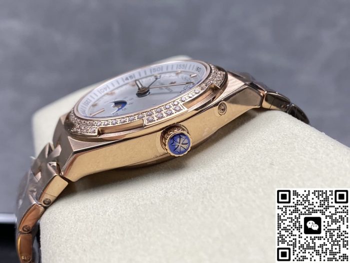 Replica Vacheron Constantin Overseas 4000V-B922 GR Factory White dial - Image 9
