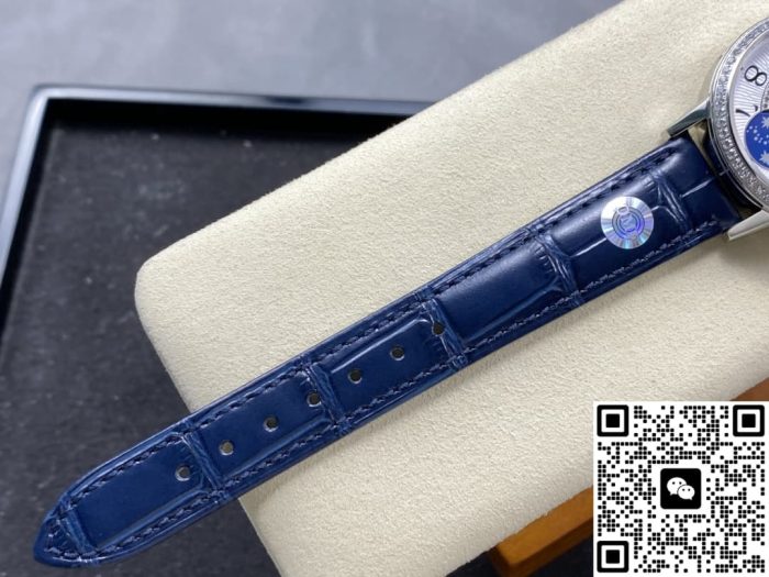 Replica Jaeger-LeCoultre Rendez-Vous 357843J OMF Factory Blue strap - Image 8