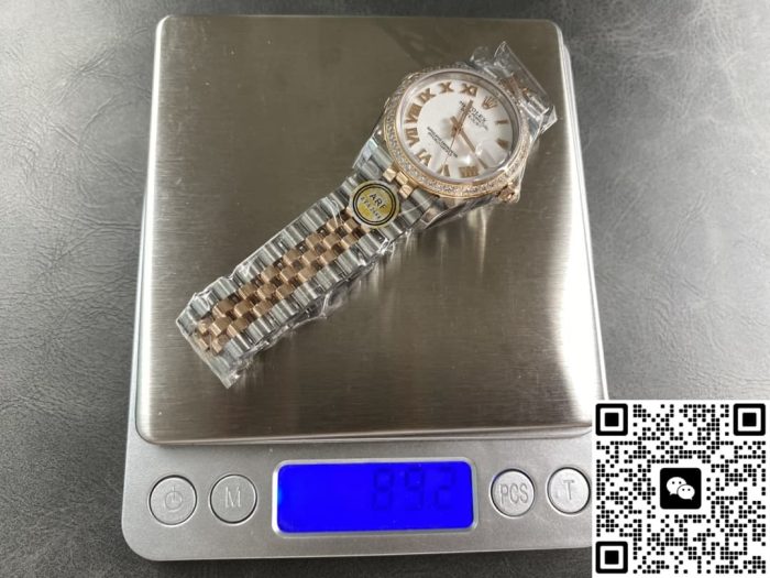 Replica Rolex Datejust m278381rbr-0004 AR Factory Oystersteel case - Image 9