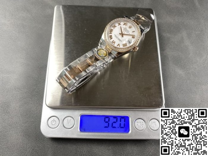 Replica Rolex Datejust m278381rbr-0003 AR Factory Diamond bezel - Image 10