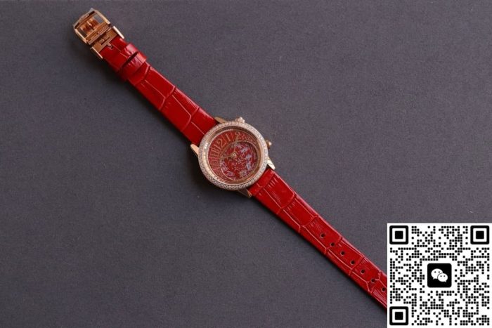Replica Jaeger-LeCoultre Rendez-Vous 3482560 CC Factory Guilloche dial - Image 10