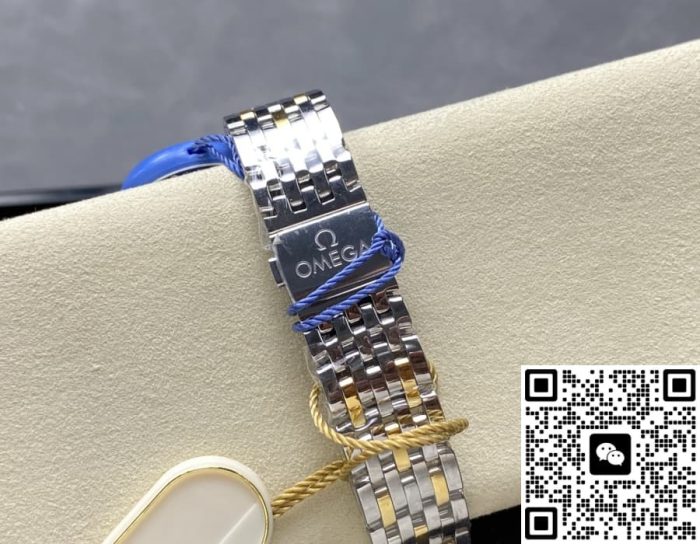 Replica Omega De Ville 424.20.40.20.02.005 N1 Factory Stainless steel strap - Image 9