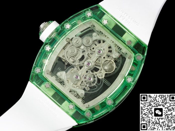 Replica Richard Mille RM56-01 RM Factory Tourbillon Green case - Image 8