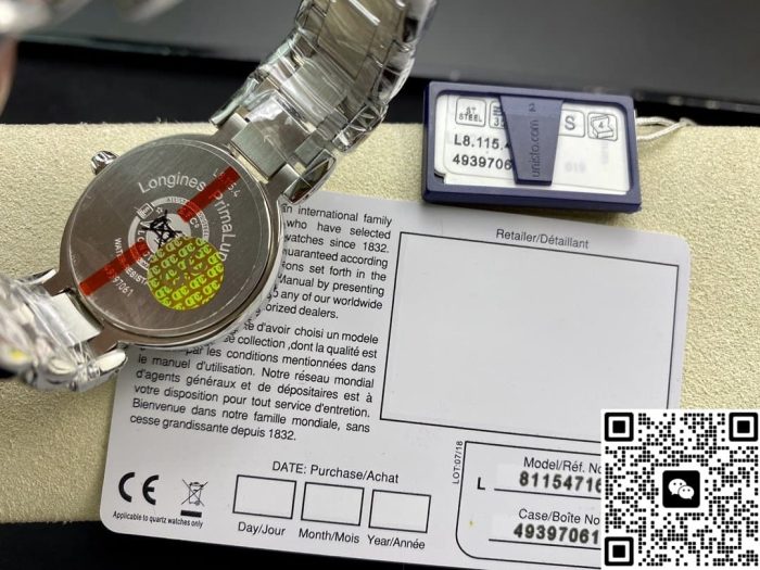Replica Longines Elegant L8.116.4.71.6 GS Factory Stainless Steel - Image 10