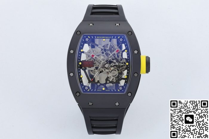 Replica Richard Mille RM035 ZF Factory Skeleton dial - Image 2