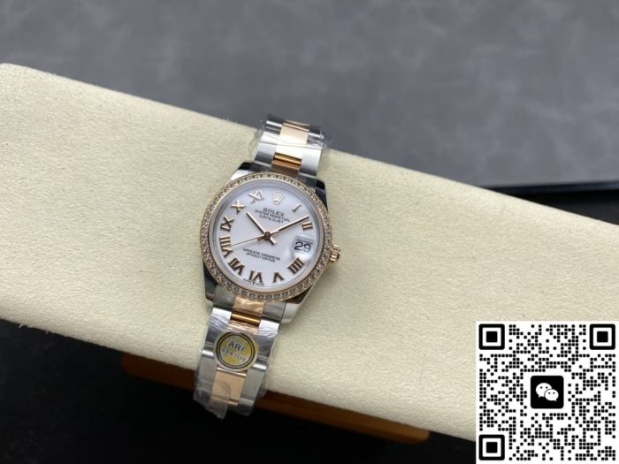 Replica Rolex Datejust m278381rbr-0003 AR Factory Diamond bezel - Image 11